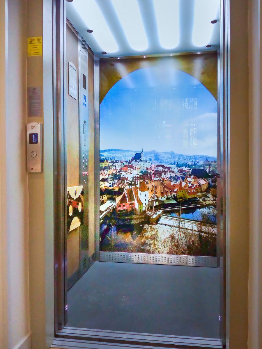 Český Krumlov výtah